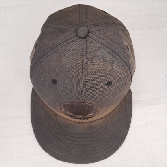 "TRASHED" Harley Davidson New Era 59Fifty Cap Hat Fitted s 7 3/8 Skull Punisher - Picture 9 of 13